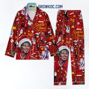 Michael Jackson Santa Claus Is Coming To Town Pajamas Set