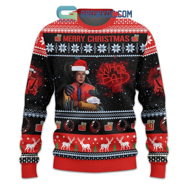 Michael Jackson’s Thriller Merry Christmas Ugly Sweater