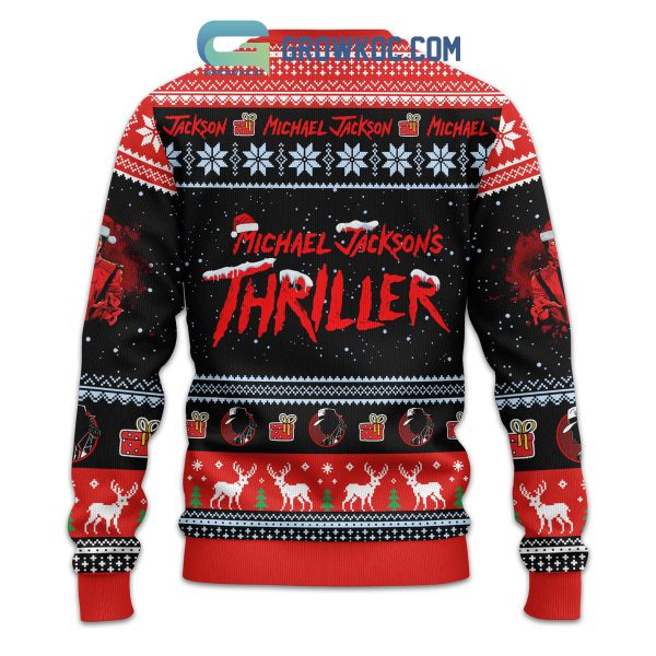 Michael Jackson’s Thriller Merry Christmas Ugly Sweater