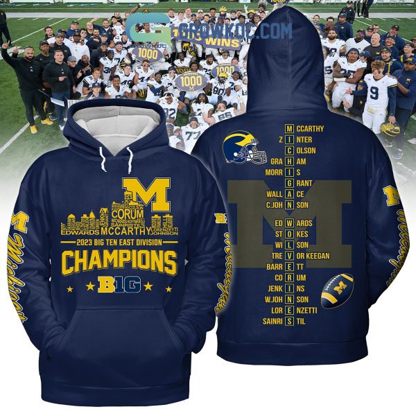 Michigan Wolverines Big Ten Conference Champions Hoodie T Shirt