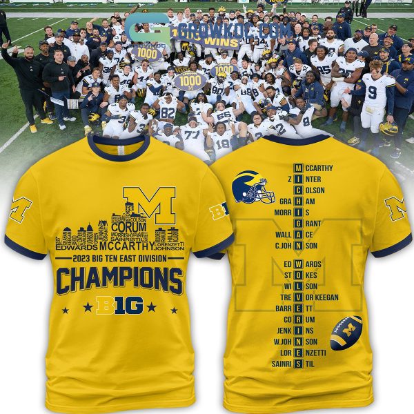 Michigan Wolverines Perfect Season 2023 Champions Hoodie T Shirt