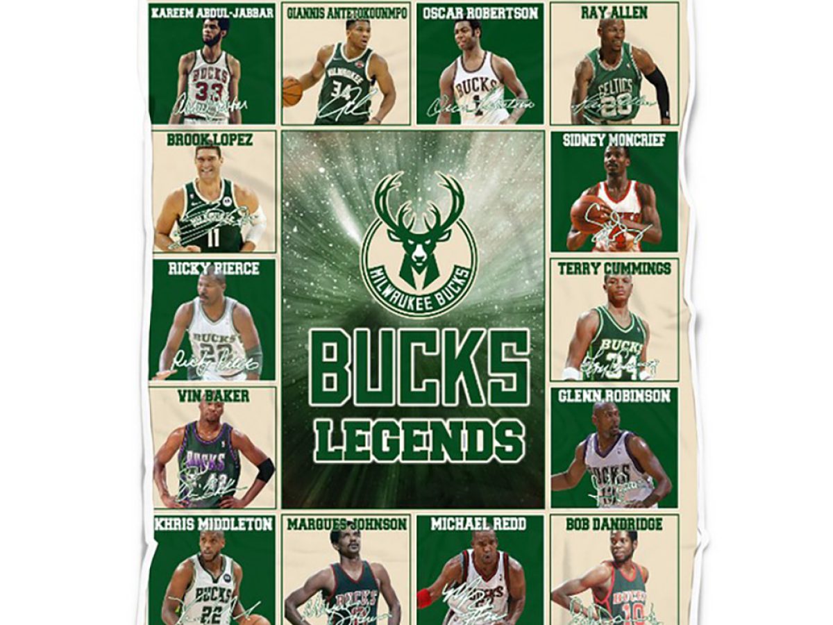 Milwaukee bucks 2025 fleece blanket