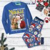 Mr. Bean Christmas Watching Shirt Happy Holiday Fleece Pajamas Set