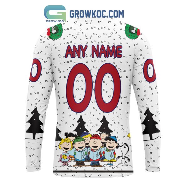 Montreal Canadiens NHL Mix Snoopy Peanuts Christmas Personalized Hoodie T Shirt