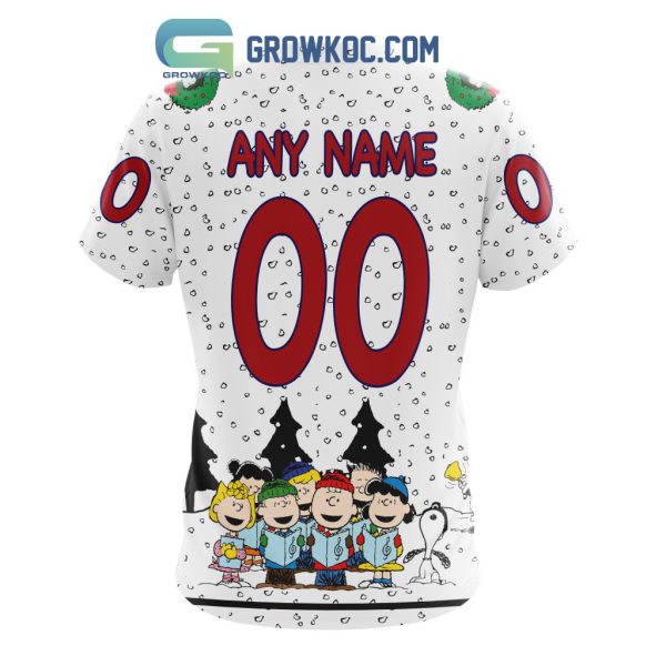 Montreal Canadiens NHL Mix Snoopy Peanuts Christmas Personalized Hoodie T Shirt