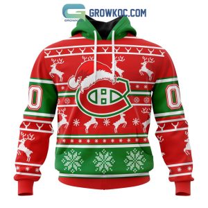 Montreal Canadiens Special Santa Claus Christmas Is Coming Personalized Hoodie T Shirt