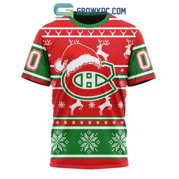 Montreal Canadiens Special Santa Claus Christmas Is Coming Personalized Hoodie T Shirt