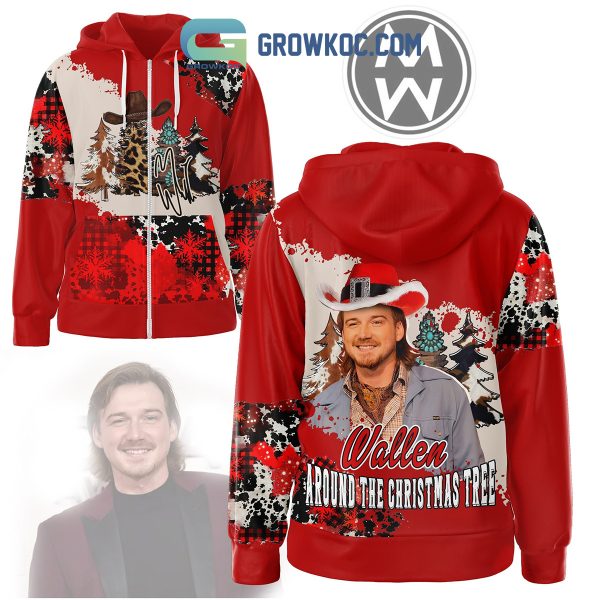 Morgan Wallen Around The Christmas Tree Hoodie T Shirt