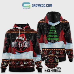 Motley Crue Rock Band Christmas Zip Hoodie Sweater