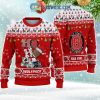 Nebraska Cornhuskers NCAA Ho Ho Ho Snow Christmas Personalized Ugly Sweater