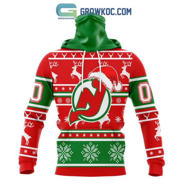 New Jersey Devils Special Santa Claus Christmas Is Coming Personalized Hoodie T Shirt