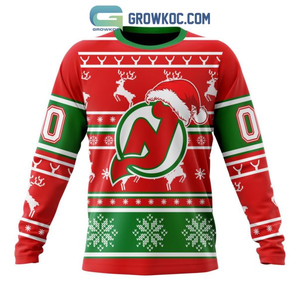 New Jersey Devils Special Santa Claus Christmas Is Coming Personalized Hoodie T Shirt