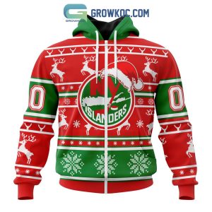 New York Islanders Special Santa Claus Christmas Is Coming Personalized Hoodie T Shirt