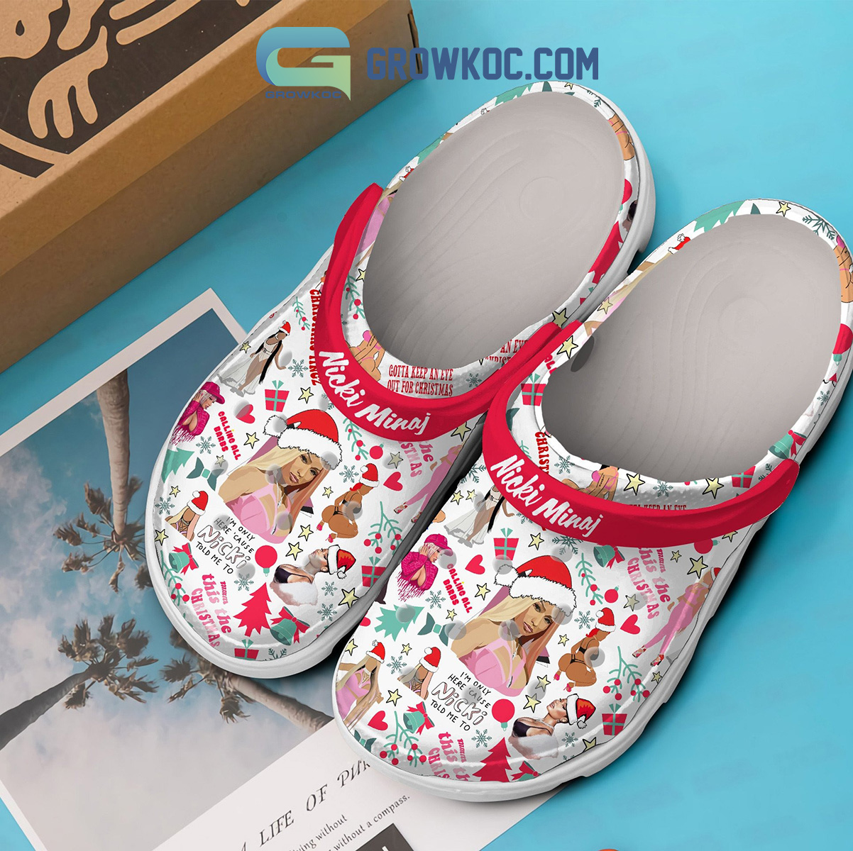 Footwearmerch Nicki Minaj Music Crocs Crocband Clogs Shoes Comfortable For  Men Women and Kids - Footwearmerch