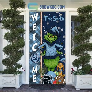 Merry Christmas Grinch Christmas Door Cover Grinch Green Backdrop  Decorations