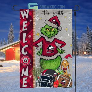 Northern Illinois Huskies NCAA Grinch Football Welcome Christmas House Garden Flag