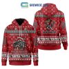 I Run On Starbucks And Christmas Cheer Merry Christmas Zip Hoodie Sweater