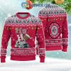 Notre Dame Fighting Irish NCAA Ho Ho Ho Snow Christmas Personalized Ugly Sweater