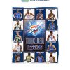 New York Knicks Legends NBA Team Fleece Blanket Quilt