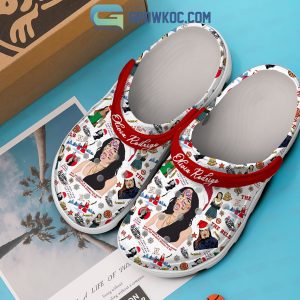 Olivia Rodrigo Red And Green Is A Christmas Queen Make The Holidays Special To Me Clogs Crocs