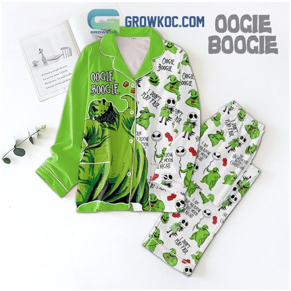 Oogie Boogie The Night Before Christmas Pajamas Set