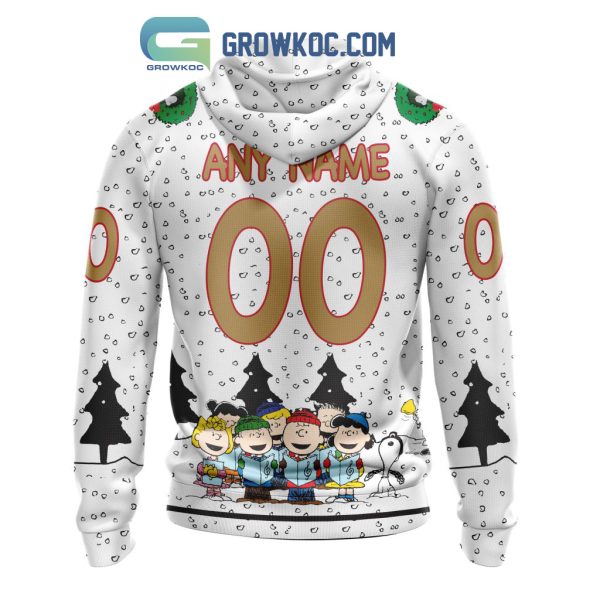 Ottawa Senators NHL Mix Snoopy Peanuts Christmas Personalized Hoodie T Shirt