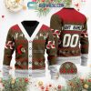 New York Rangers Supporter Christmas Holiday Personalized Ugly Sweater