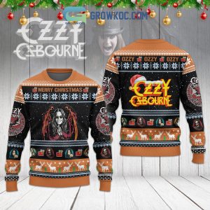 Ozzy Osbourne Merry Christmas Ugly Sweater