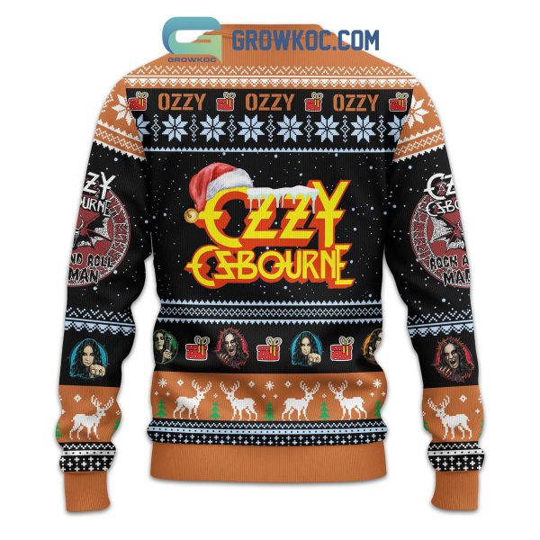 Ozzy Osbourne Merry Christmas Ugly Sweater