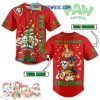 Adventure Time Christmas Holiday Personalized Baseball Jersey