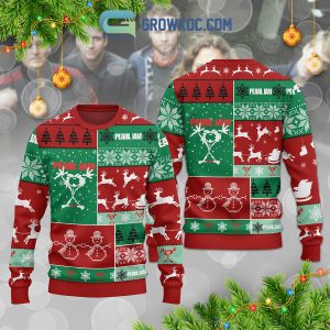 Pearl Jam Merry Christmas Snow Ugly Sweater
