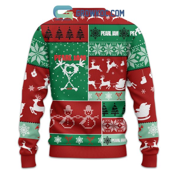 Pearl Jam Merry Christmas Snow Ugly Sweater