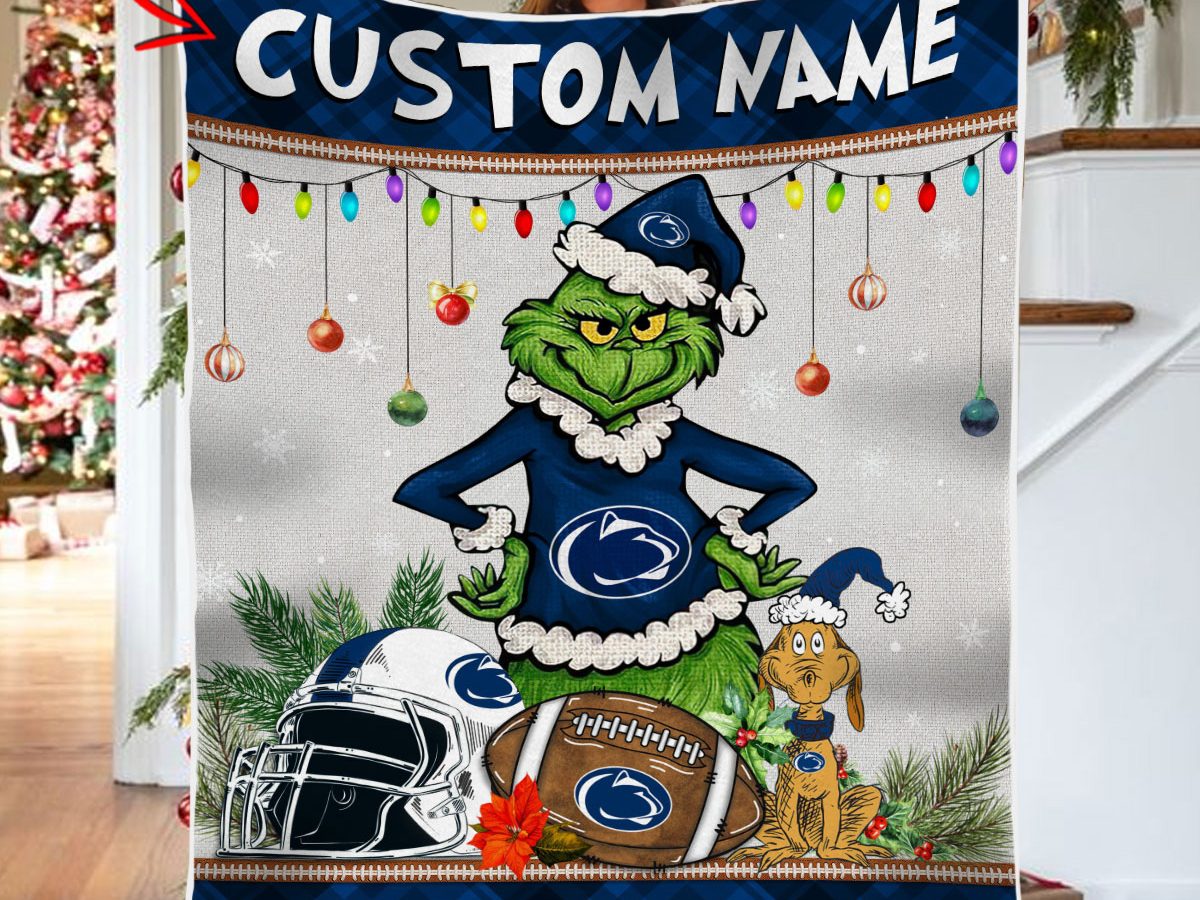 https://growkoc.com/wp-content/uploads/2023/11/Penn-State-Nittany-Lions-Grinch-Football-Merry-Christmas-Light-Personalized-Fleece-Blanket-Quilt2B1-XutM4-1200x900.jpg
