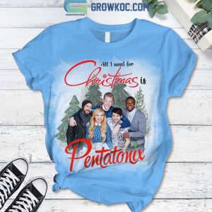 Pentatonix All I Want For Christmas Is Pentatonix Count Your Blessing Everyday It Makes The Monsters Go Away Winter Holiday Fleece Pajama Sets
