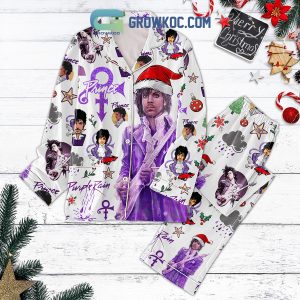 Prince Purple Rain Merry Christmas Pajamas Set