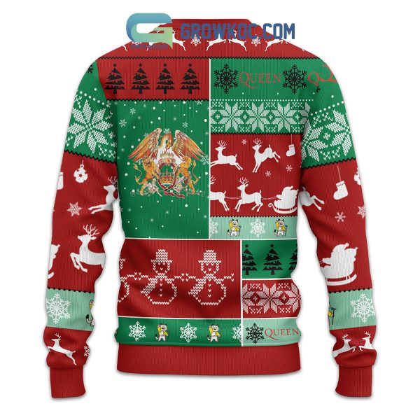 Queen Christmas Is Coming Ugly Sweater