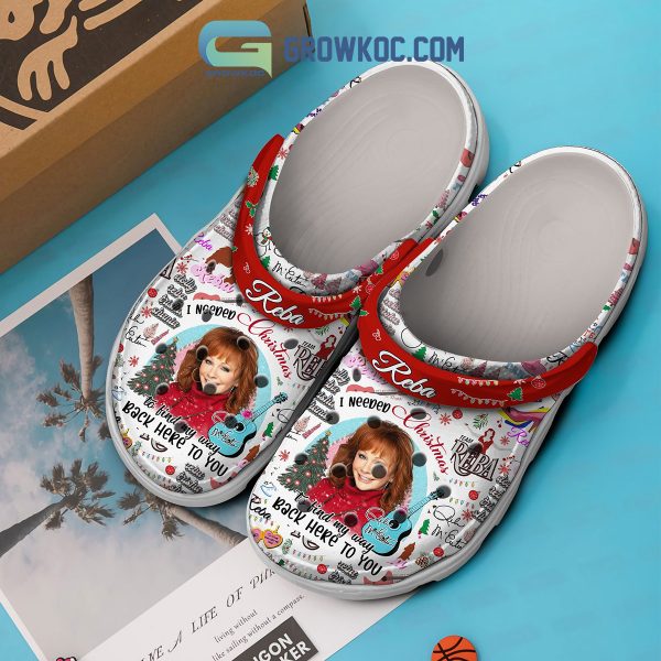 Reba Team I Needed Christmas To Find My Way Back Here To You Clogs Crocs