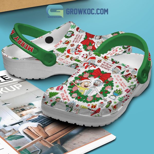 Rick And Morty Merry Rickmas Clogs Crocs