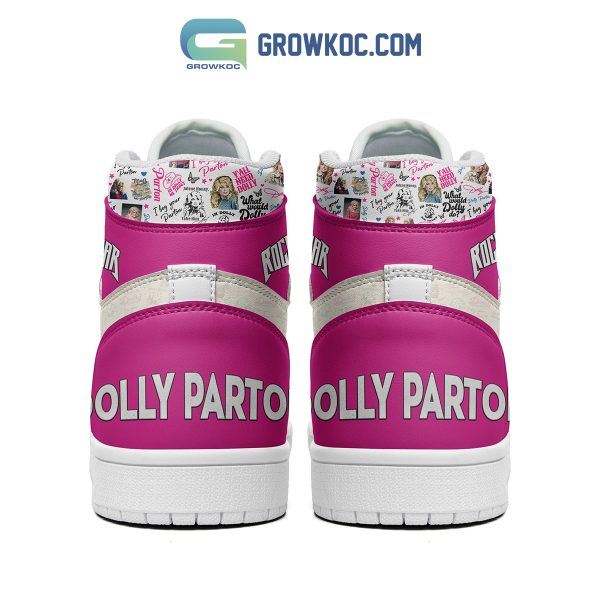 Rockstar Dolly Parton All Need Dolly What Would Dolly Do I Beg Your Parton Air Jordan Shoe