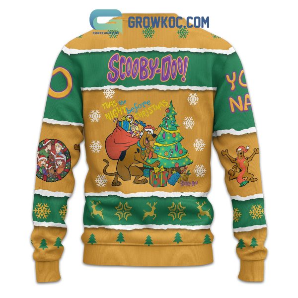 Scooby Doo Deck Everything Whishing You The Most Awesome Merry Super The Mystery Machine Christmas Custom Name Number Ugly Sweaters