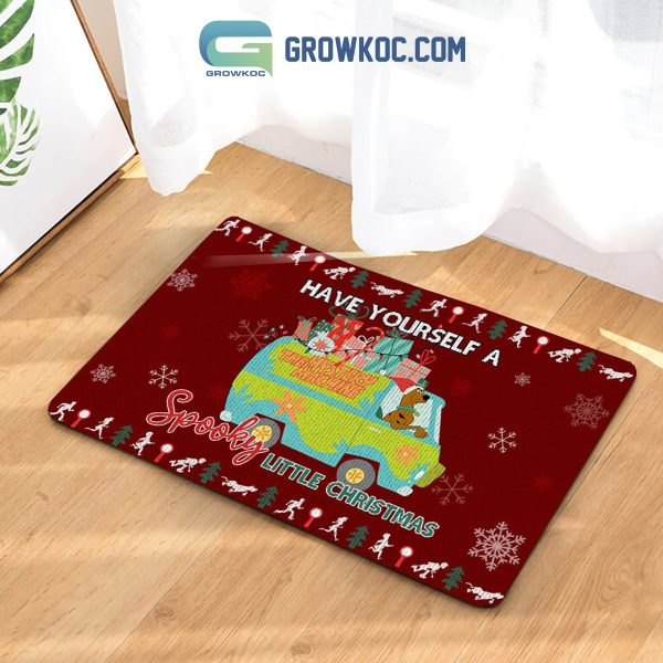 Scooby Doo Have Yourself A Spooky Little Christmas Doormat