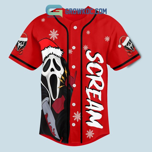 Scream Movies What Is Your Favourite Christmas Movie Holidays Custom Baseball Jersey
