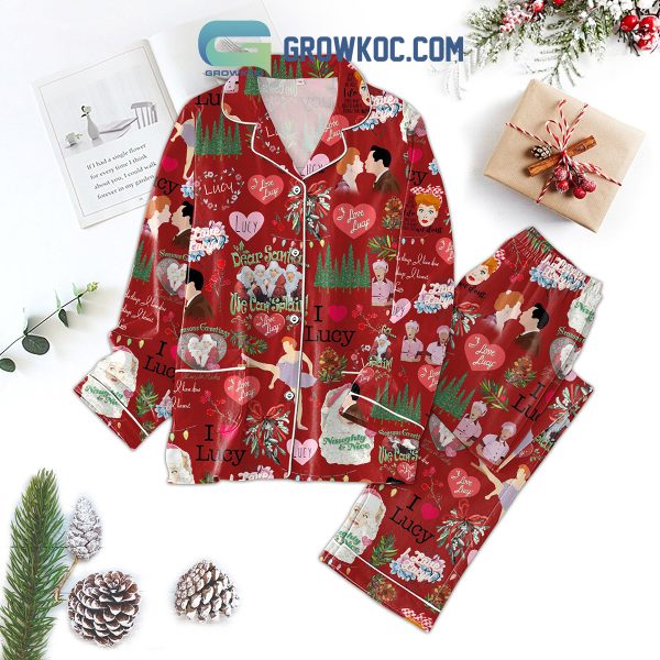 Seasons Greetings From Lucy And Ricky Pajamas Set