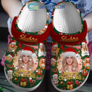 Shakira Merry Christmas Como La Flor Clogs Crocs
