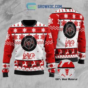 Slayer Snow Merry Christmas Ugly Sweater