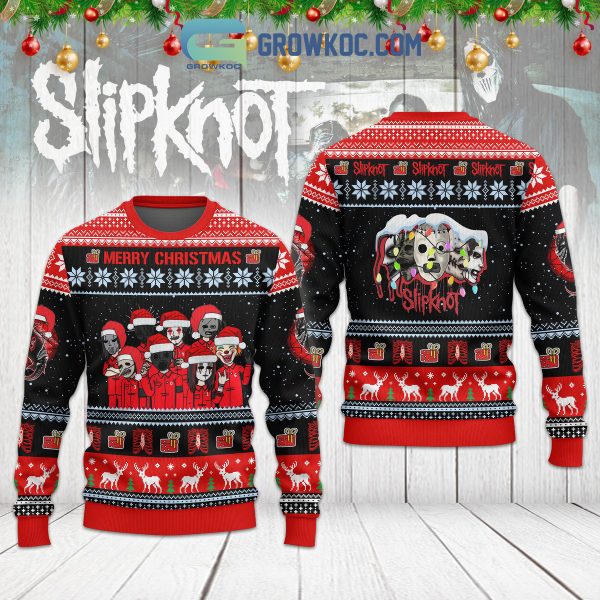 Slipknot Snow Merry Christmas Holiday Ugly Sweater