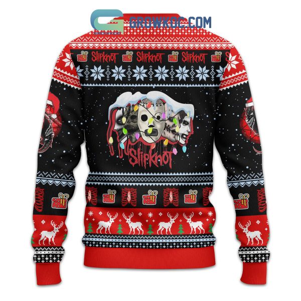 Slipknot Snow Merry Christmas Holiday Ugly Sweater