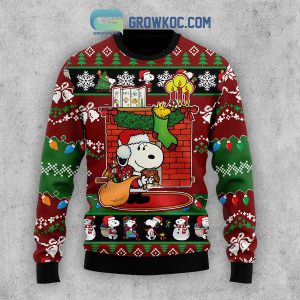 Snoopy Peanuts A Charlie Brown Christmas Ugly Sweater