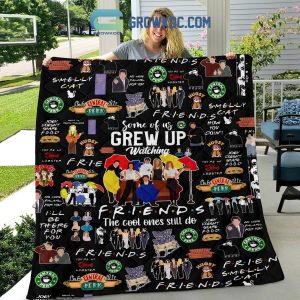 Friends Was A Magic Thing Matthew Perry 30th Anniversary Thank You For The Memories Blanket Fleece