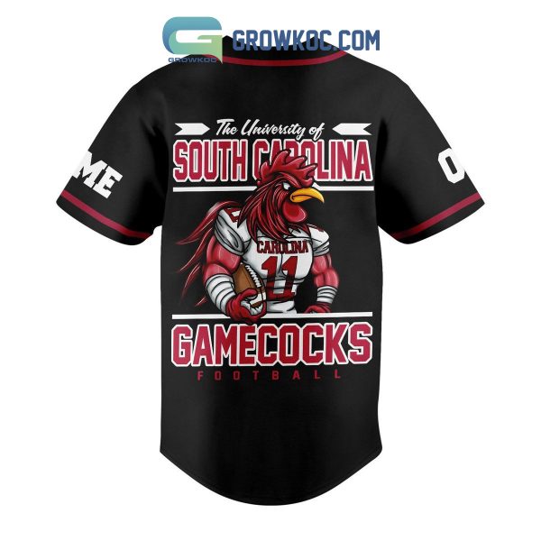 South Carolina Gamecocks Huge Cock Fan Personalized Baseball Jersey